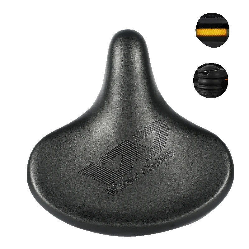 Variant image for Comfortable Ergonomic Bicycle Saddle with Widened Cushion for Long-Distance Cycling – Compatible with MTB, E-Bikes, and More-6