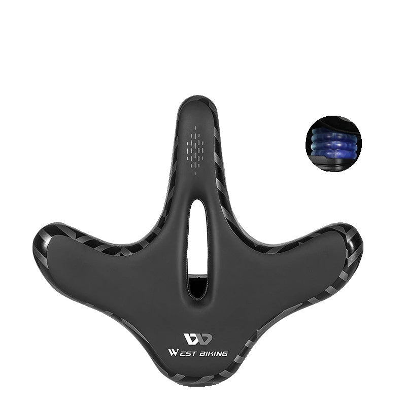 Variant image for Comfortable Ergonomic Bicycle Saddle with Widened Cushion for Long-Distance Cycling – Compatible with MTB, E-Bikes, and More-4