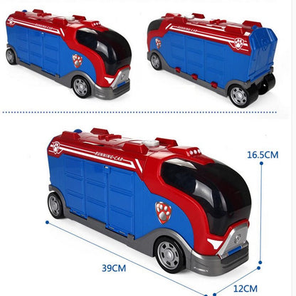 Kids Paw Patrol Action Figure Playset with Rescue Vehicles