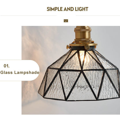 Beautiful Aquarius Glass Wall Light Fixture