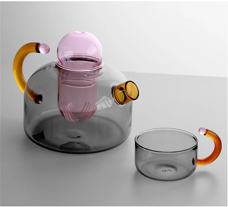 Modern Teapot And Mug Coffee Set Urban Design