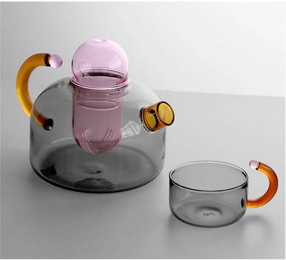 Modern Teapot And Mug Coffee Set Urban Design