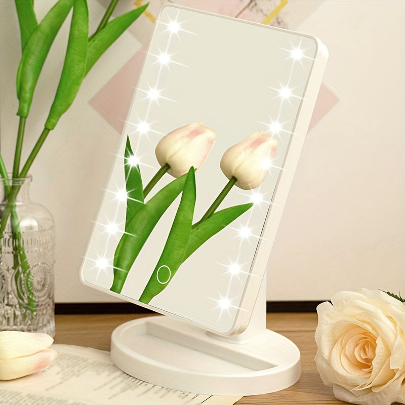 Bright 16 LED Adjustable Vanity Mirror