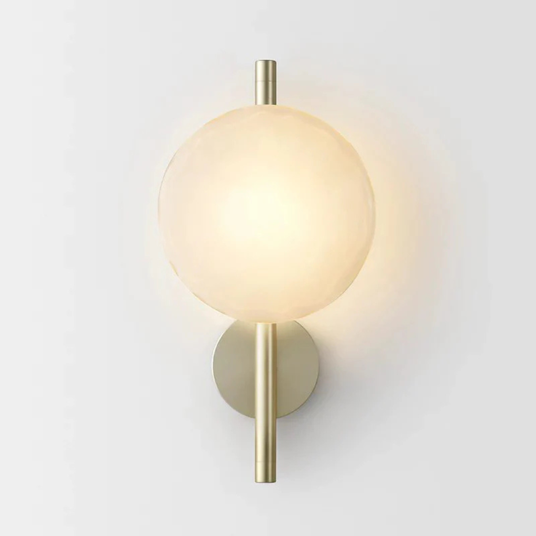 Elegant Glass Panel Wall Light