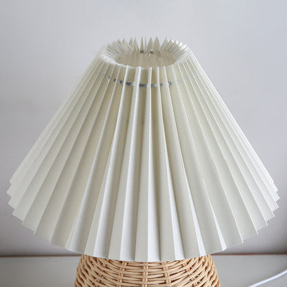 Soft Fabric Shade Nordic LED Bedside Lamp
