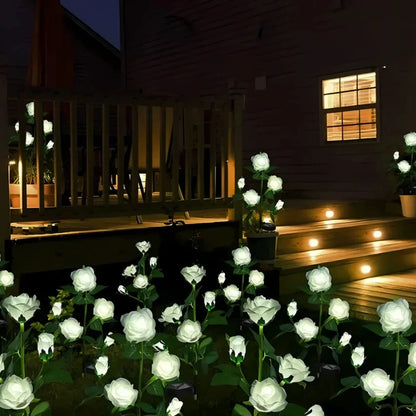 Colorful Solar Powered Garden Lights