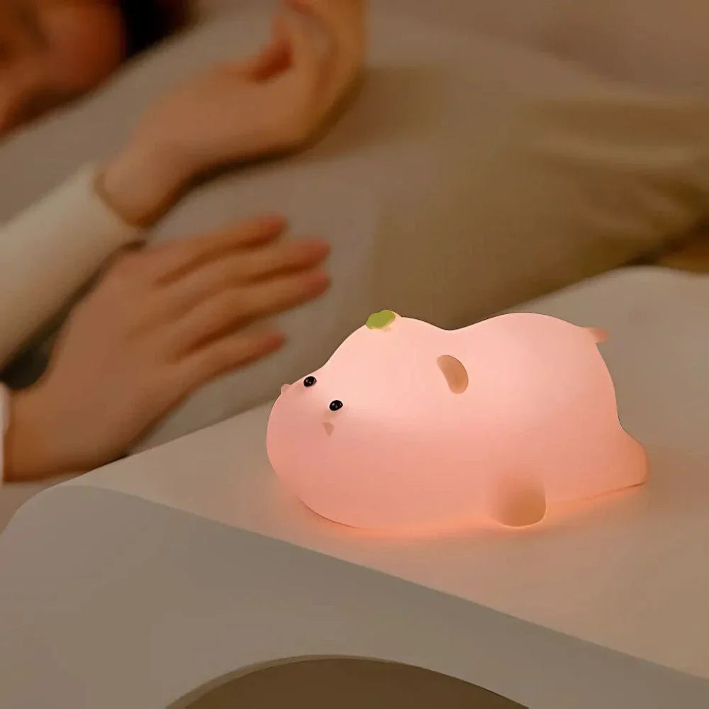 Soft LED Bedside Table Lamp with Dimmer and Timer