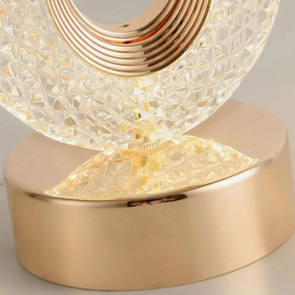 Luxurious Glass Table Lamp