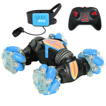 Turbo 2-in-1 Remote Control Stunt Car with Hand Controller