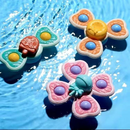 Kids Fun Spin Toy with Suction Cup Base