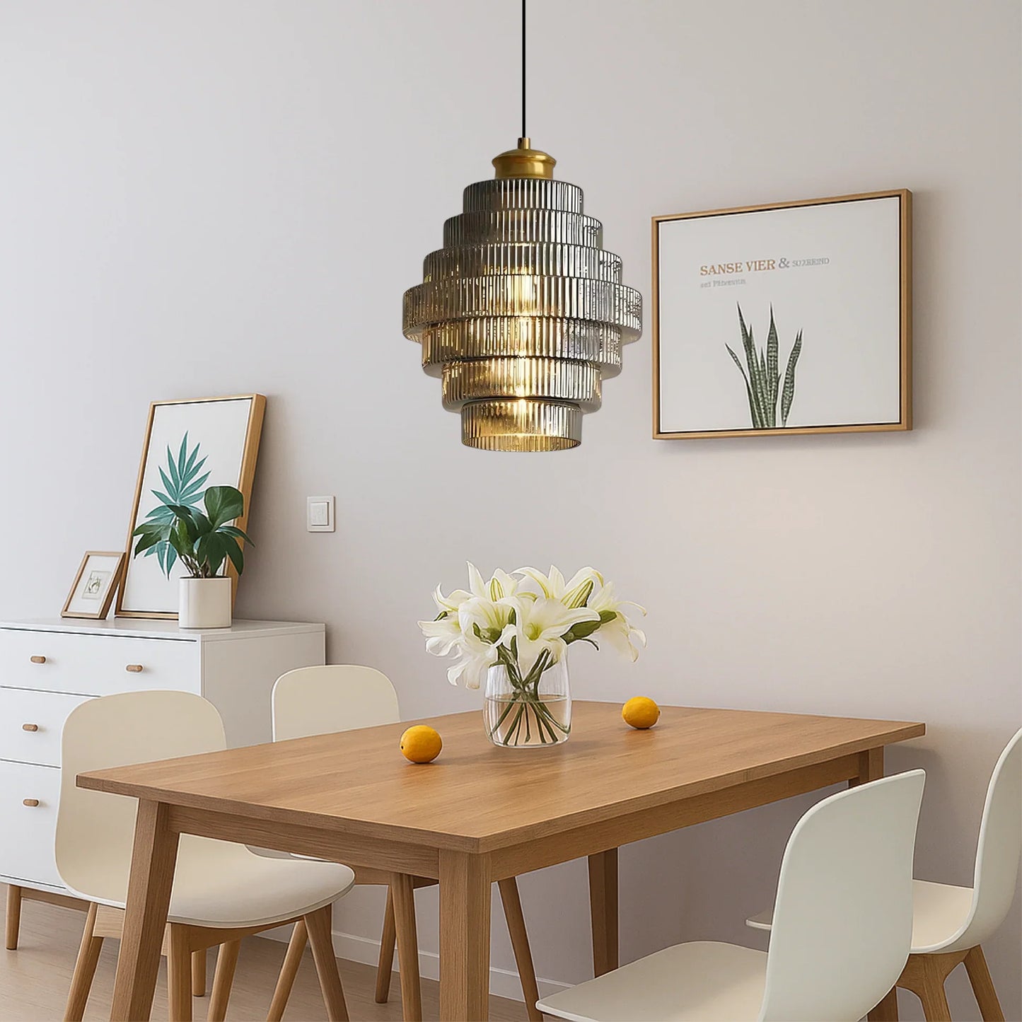 Stylish Glass Hanging Light Pendant