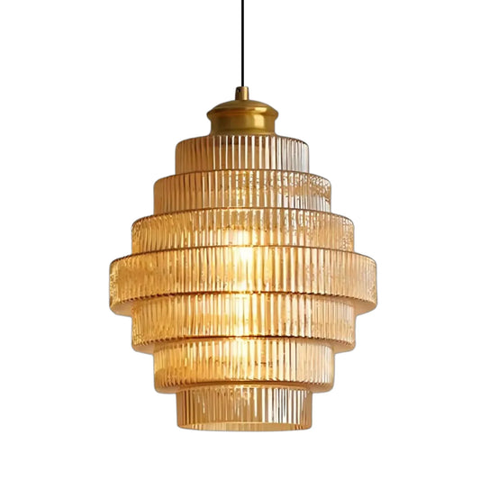 Stylish Glass Hanging Light Pendant - Fesara