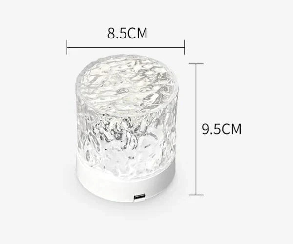 Compact LED Mood Lamp with Remote