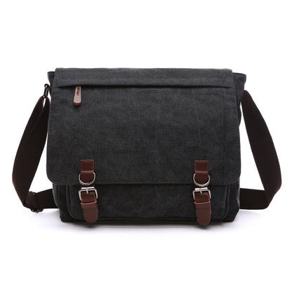 Tough Leather Messenger Bag for Men