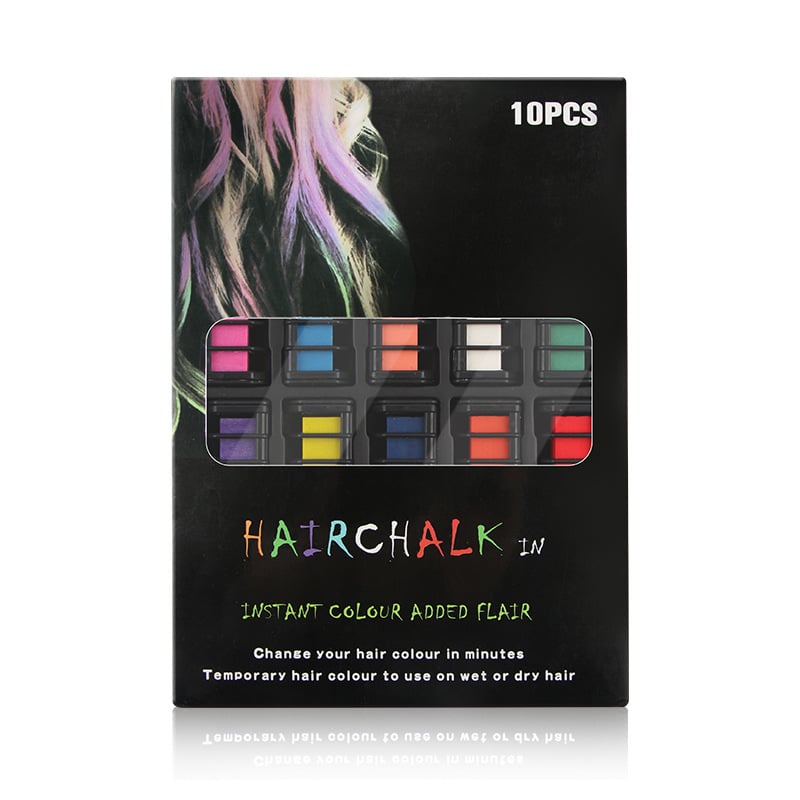 Colorful Hair Tint Comb Set 10 Pieces 💇