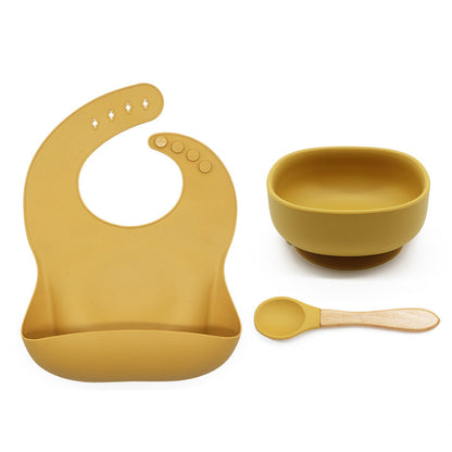 Soft Baby Silicone Feeding Set