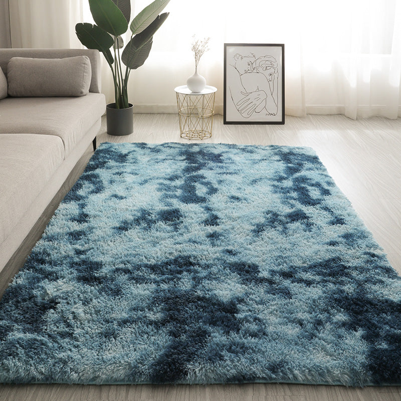Fesara | Soft Plush Living Room Rug Multicolor Stain Resistant Mat