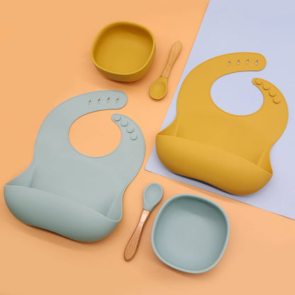 Fun Kids Dining Set - Non Slip Plate and Utensils