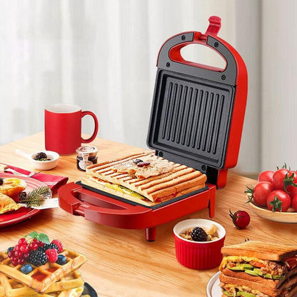 Compact 2-in-1 Breakfast Toaster & Sandwich Maker - Fesara