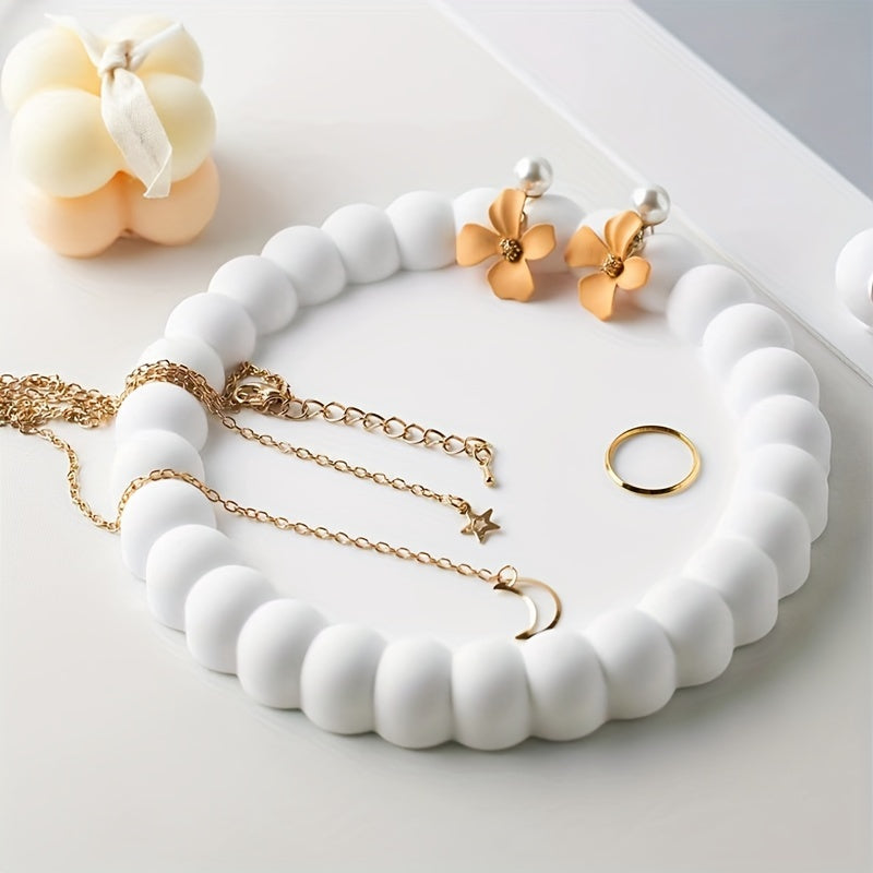 Luxury Jewelry Tray - Elegant Ring Holder and Organizer