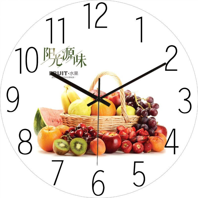 Modern Slim Large Wall Clock