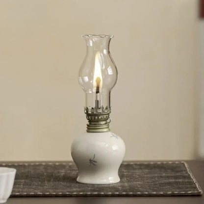 Warm Glow Kerosene Oil Lamp