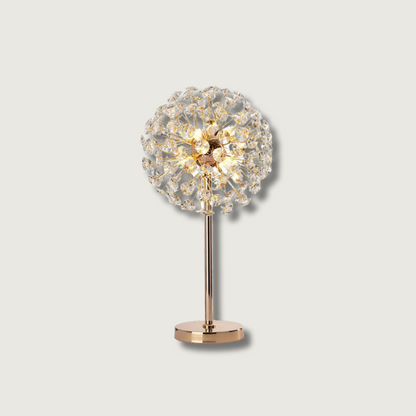 Beautiful Flower Crystal Desk Lamp - Fesara