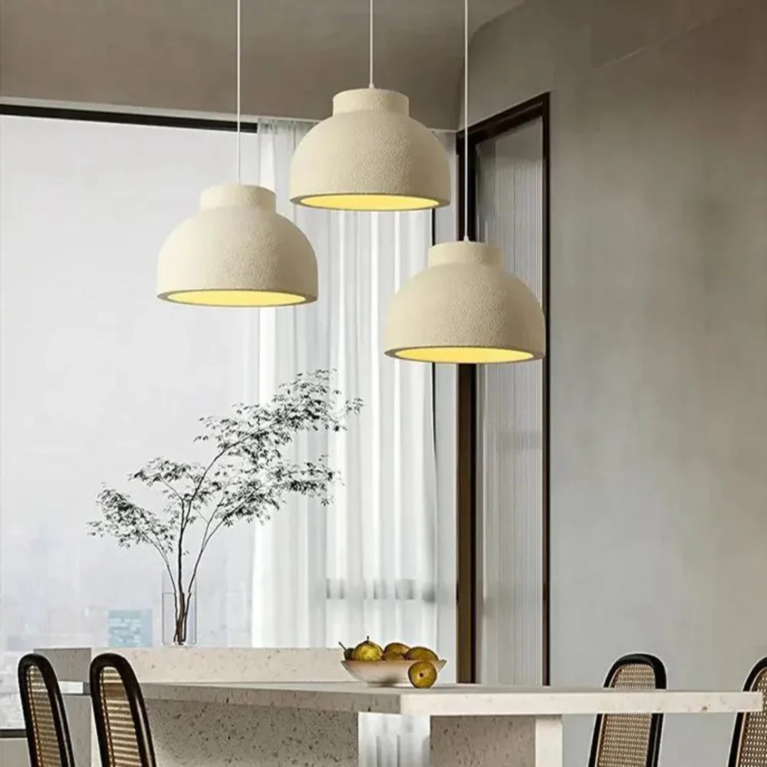 Simple White Pendant Ceiling Light