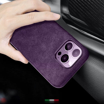 Premium Leather Magnetic iPhone Phone Case