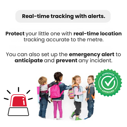 Accurate Kids GPS Tracker Waterproof Locator Device