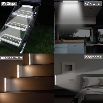 Smart Automatic LED Night Light Rechargeable Strip