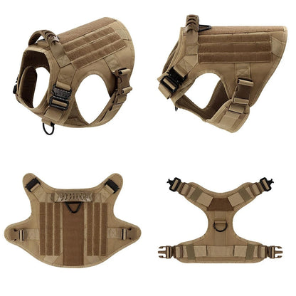 Durable Padded Dog Vest - Adjustable Training Harness