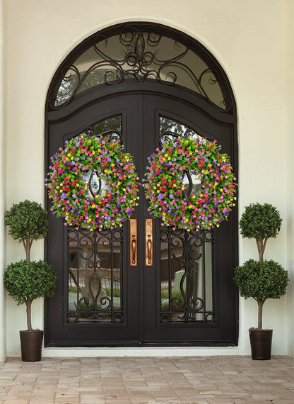 Beautiful Floral Wreath for Front Door