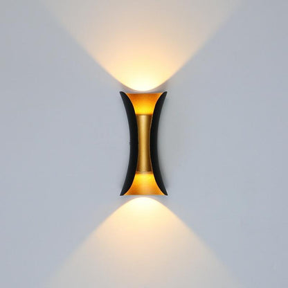 Contemporary Iron Exterior Wall Light