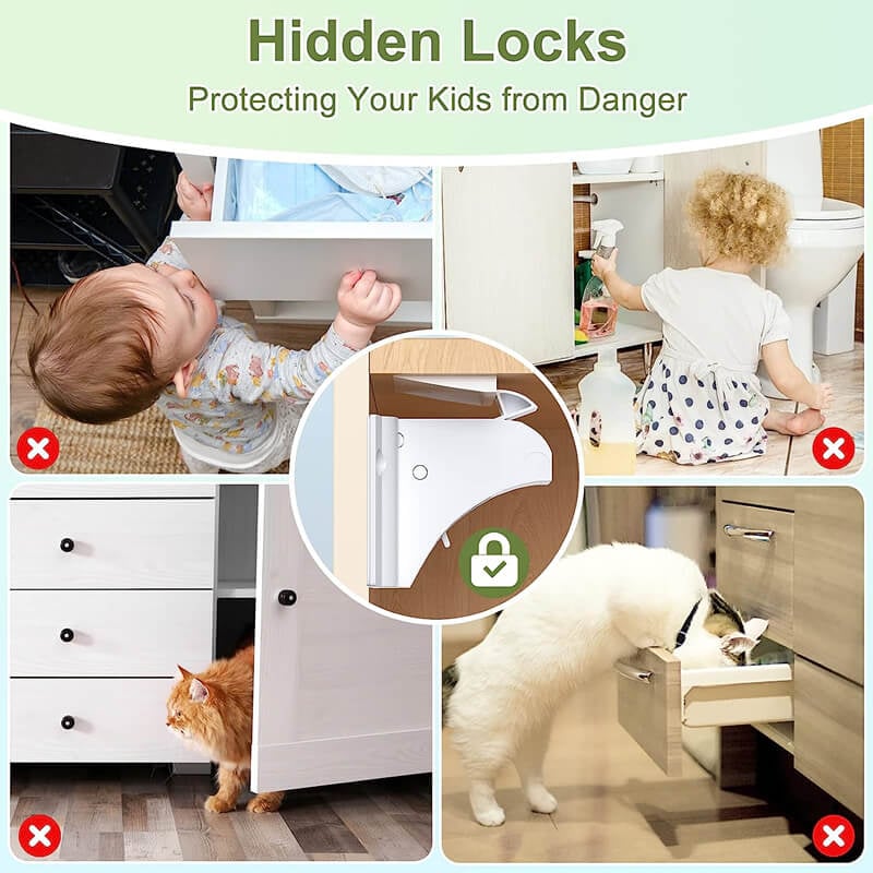 Fesara | Baby Proof Magnetic Cabinet Locks