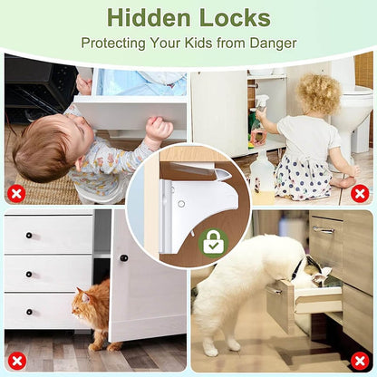 Fesara | Baby Proof Magnetic Cabinet Locks