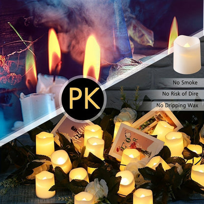 Bright LED Candle Light Set for Home Decor