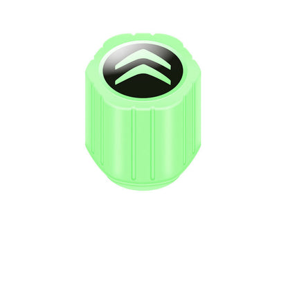 Bright Green LED Tire Valve Caps 20-Pack Universal Fit