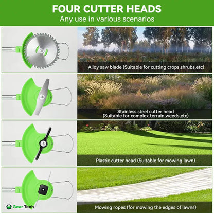 Easy Cut Wireless Lawn Trimmer for Garden Borders
