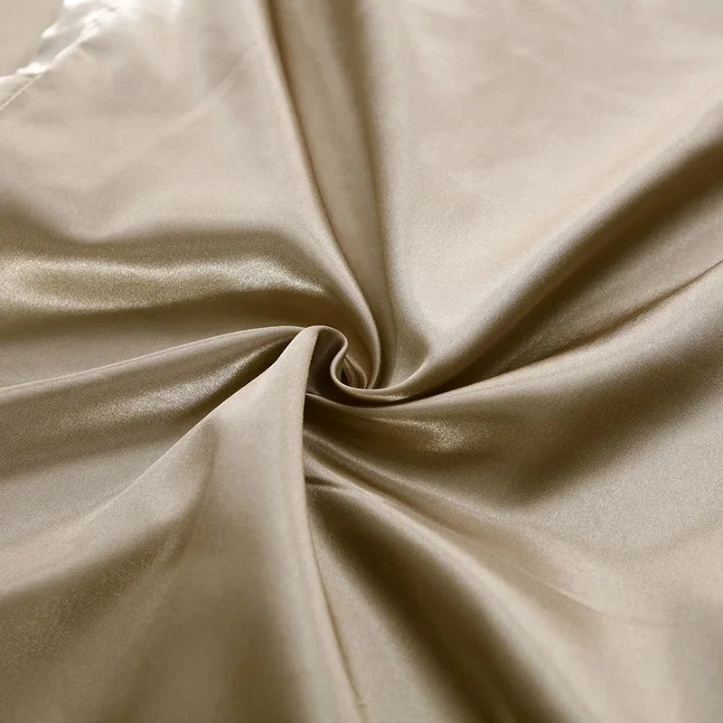 Soft Silk Bedding Set - Elegant Satin Sheets