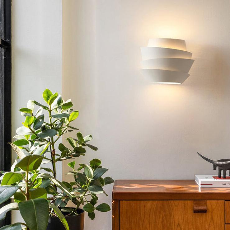 Contemporary Iron Dual Wall Lamp