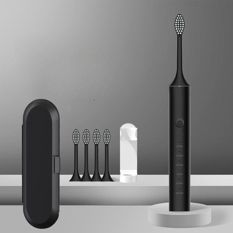 Electric Toothbrush with Replaceable Heads