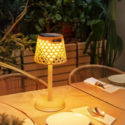 Portable Solar Powered Table Lamp
