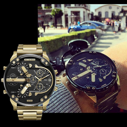 Classic Mens Quartz Chronograph Watch