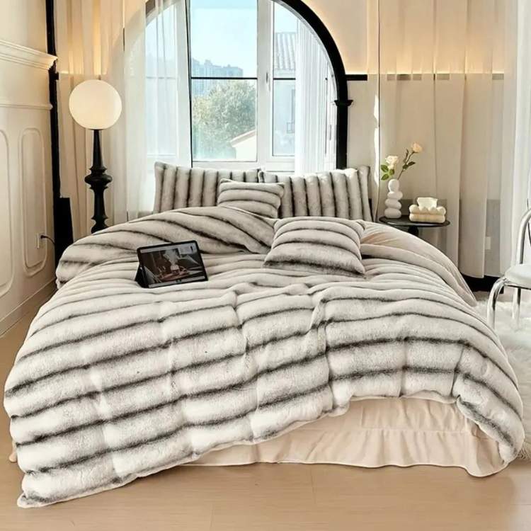 Luxury Soft Faux Fur Blanket - Fesara