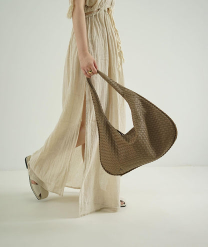 Luxury Leather Tote Handbag