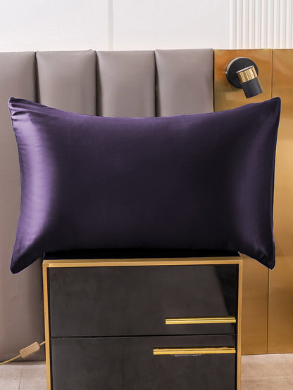 Soft 100% Silk Pillowcase with Hidden Zipper Closure