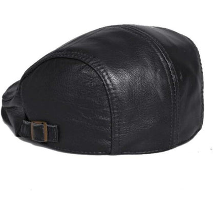 Vintage Style Leather Hat