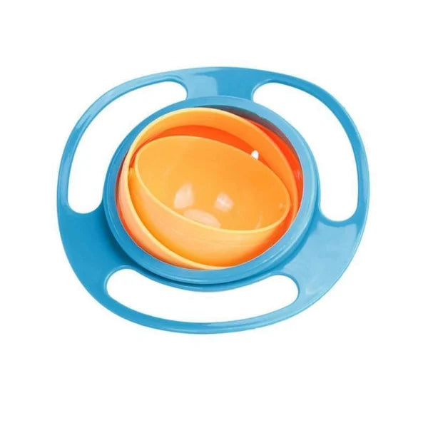 Easy Spill Proof Rotating Food Bowl