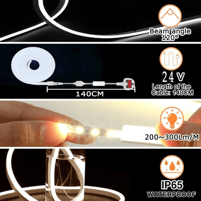 Flexible LED Strip Light Waterproof 5m 10m Indoor Outdoor